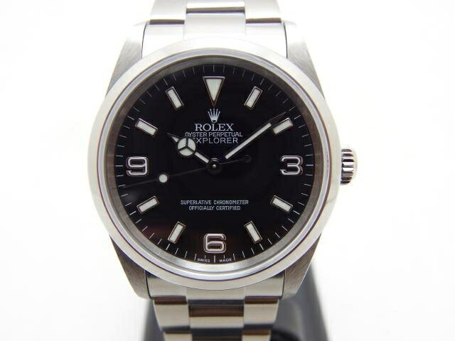 【送料無料】ROLEX ロレックス 114270 エクスプローラー1 オートマチック SS【435】【中古】【大黒屋】