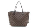 【送料無料】LOUIS VUITTON　ルイ・ヴィトン　ネヴァーフルMM　トートバッグ　ダミエ　N51105【474】【中古】【大黒屋】