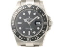 【送料無料】ROLEX　ロレックス　時計　GMTマスター2　オートマチック 　116710LN【472】【中古】【大黒屋】