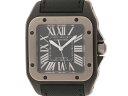 【送料無料】Cartier カルティエ サントス100 カーボン W2020010 ADLC加工 メ ...