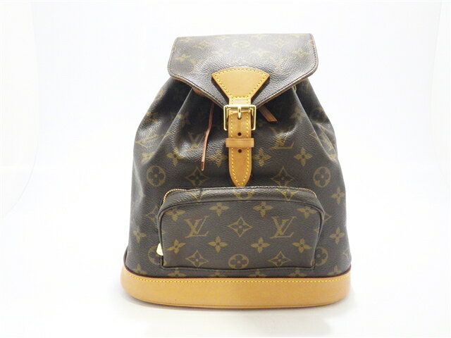 【送料無料】LOUIS VUITTON ルイビィトン バッグ モンスリMM リュックサック モンスリMM モノグラム M51136【438】【中古】【大黒屋】のサムネイル