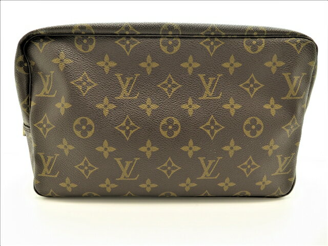 LOUIS VUITTON ルイヴィトン トゥルース・トワレット28 ポーチ（取手なし） モノグラム M47522【200】【中古】【大黒屋】