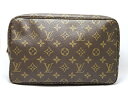 LOUIS VUITTON　ルイヴィトン　モノグラム　トゥルーストワレット28　ポーチ　M47522　【433】【中古】【大黒屋】