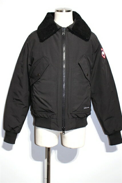 【送料無料】CANADA GOOSE カナダグース アウター ダウンジャケット BROMLEY BOMBER メンズS ブラック ダウン 7996M 【200】【中古】【大黒屋】