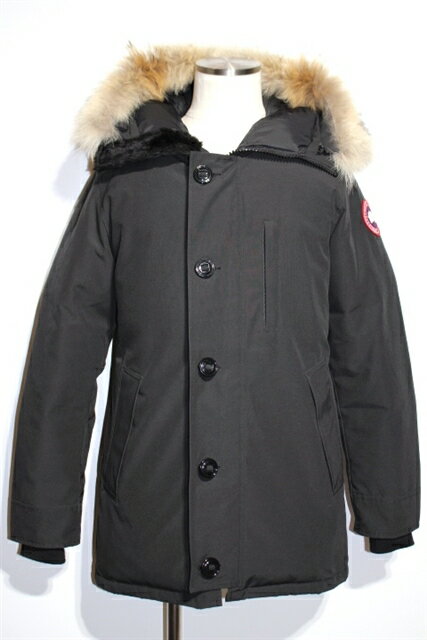 【送料無料】CANADA GOOSE カナダグース アウター ダウンコート JASPER PARKA メンズS ブラック ダウン 3438JM【200】【中古】【大黒屋】