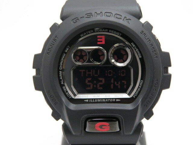 CASIO 時計 G-SHOCK EMINEMコラボレーションモデル　GD-X6900MNM　クオーツ　SS/ラバー/86.8g【430】【中古】【大黒屋】