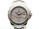 【送料無料】ROLEX 時計 ヨットマスター ロレジウム 16622 オートマチック SS PT シルバー文字盤 P番　【439】【中古】【大黒屋】