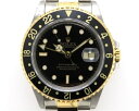 【送料無料】ROLEX 時計 GMTマスター2 16713 S番 オートマチック トリチウム 黒文...