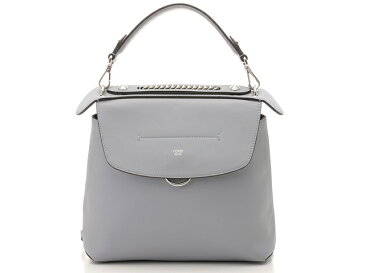 【送料無料】FENDI フェンディ ショルダーバッグ リュックサック バックトゥスクール カーフ グレー 8BZ042-2IH 【432】【中古】【大黒屋】