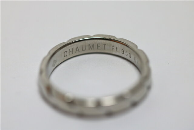 CHAUMET ショーメ 貴金属・宝石 リング トルサードR/PT/8.9g/#16【433】【中古】【大黒屋】