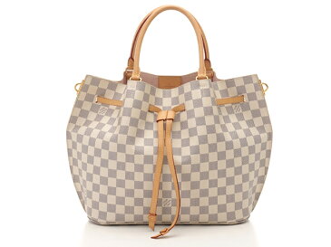 【送料無料】LOUIS VUITTON　ルイヴィトン　バッグ　トートバッグ　ジロラッタ　ダミエ・アズール　N41579【437】【中古】【大黒屋】