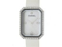 【送料無料】CHANEL 時計 シャネル プルミエール ダイヤベゼル H2433 ホワイトシェル レ ...