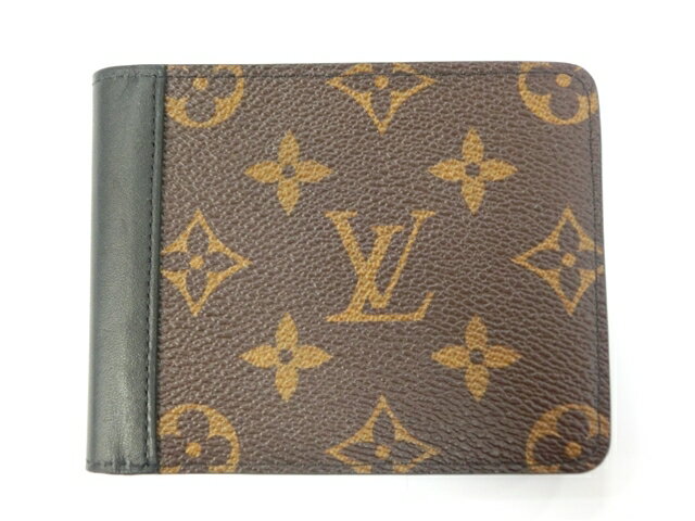 LOUIS VUITTON　ルイヴィトン　モノグラムマカサー　M93801　ポルトファイユ・ガスパル　サイフ・小物　財布 【430】【中古】【大黒屋】のサムネイル