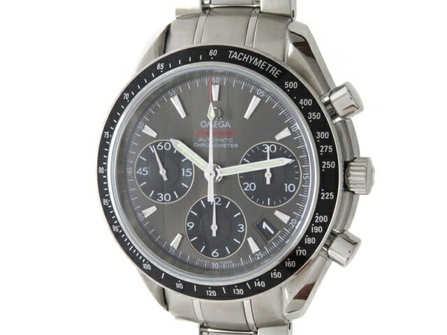 【送料無料】OMEGA　オメガ　スピードマスター・デイデイト　Chronograph 40 mm Dat&#65279;e　323.30.40.40.06.001　ステンレス　男性用自動巻時計【473】【中古】【大黒屋】