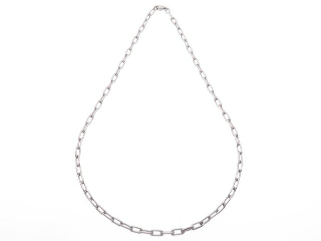 【送料無料】Cartier カルティエ ネックレス スパルタカスネックレス WG 34.9g【434】【中古】【大黒屋】