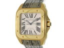 【送料無料】Cartier カルティエ　サントス100LM　W20071Y1　海外並行ギャラ（201 ...