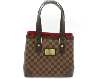 【送料無料】LOUIS VUITTON ルイ・ヴィトン バッグ ハムステッドPM トートバッグ ダミエ N51205【473】【中古】【大黒屋】