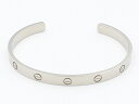 【送料無料】Cartier カルティエ　貴金属・宝石 ラブブレス ブレスレット ラブオープンBL WG 28.0g 19【432】【中古】【大黒屋】