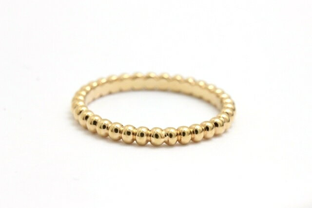 【送料無料】Van Cleef & Arpels ヴァンクリーフアーペル リング ペルレリング/ピンクゴールド/1.8g/#48【472】【中古】【大黒屋】のサムネイル