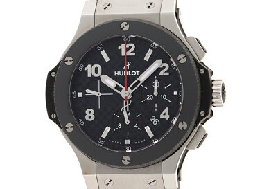 【送料無料】HUBLOT　ウブロ　時計　ビッグバン　301.SB.131.RX　オートマチック　SS/CE/ラバー【432】【中古】【大黒屋】