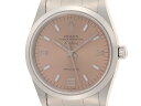 A番　1999年4月並行　ROLEX ロレックス　エアキング　14000　SS　ピンク3・6・9文字盤　メンズ　自動巻き　【436】【中古】【大黒屋】