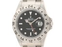 ［F番 並行ギャラ付き］ROLEX 時計 ロレックス エクスプローラーII 16570 ブラック 生産終了モデル F番 メンズ 自動巻き ステンレス SS 【413】【中古】【大黒屋】