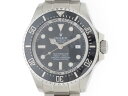 ROLEX ロレックス　時計　シードゥエラー　ディープシー　116660　黒文字盤　メンズ　オートマチック　SS【431】【中古】【大黒屋】