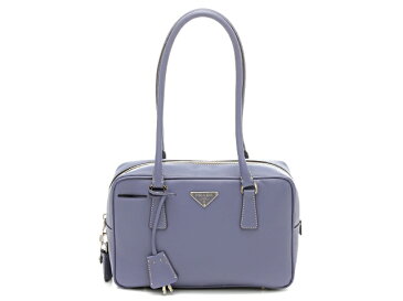 -PRADA 　プラダバッグ　 ショルダーバッグ サフィアーノ ムラサキ　製造2005年頃【472】【中古】【大黒屋】