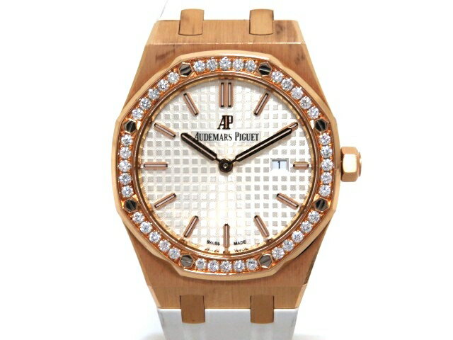 【送料無料】AUDEMARS PIGUET　オーデマ・ピゲ　ロイヤルオーク　67651OR.ZZ.D010CA.01　レディース　【432】【中古】【大黒屋】