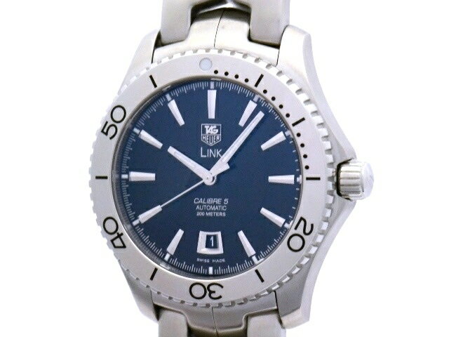 【送料無料】TAG HEUER タグホイヤー オートマチック リンク キャリバー5 WJ201A.B ...