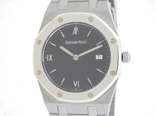 【送料無料】AUDEMARS PIGUET　ロイヤルオーク　56175SP/O/0789ST/01　PT/SS　プラチナベゼル　シャイニーローマ　ボーイズ　クオーツ　希少モデル　【436】【中古】【大黒屋】