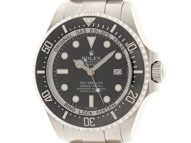 【送料無料】ROLEX　シードゥエラーディープシー　116660　V番　ステンレス　自動巻き【430】【中古】【大黒屋】