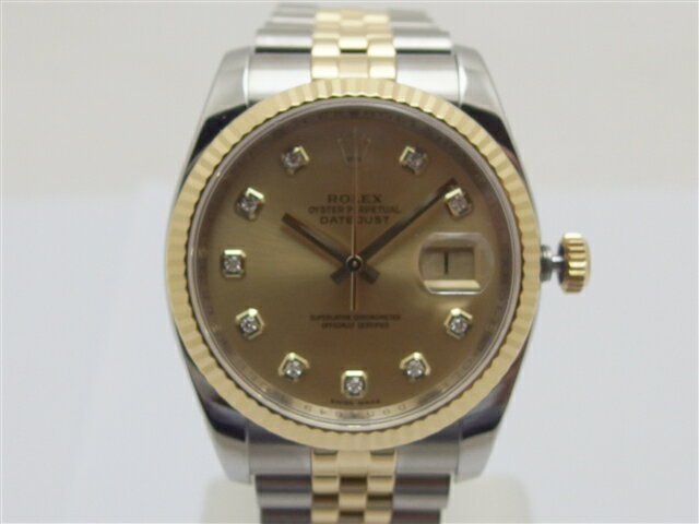 【送料無料】ROLEX 時計 デイトジャスト オートマチック /YG/SS/136.8g/10PD【435】【中古】【大黒屋】