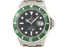 【送料無料】ROLEX　ロレックス　サブマリーナ　16610LV　グリーン　オートマチック　2008年3月国内正規品　デッドストック【472】【中古】【大黒屋】