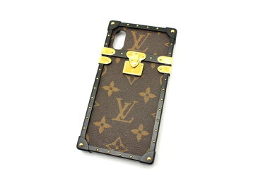 【送料無料】LOUIS VUITTON ルイ・ヴィトン アイトランクIPHONE X/XS モノグラム M62618 【460】【中古】【大黒屋】