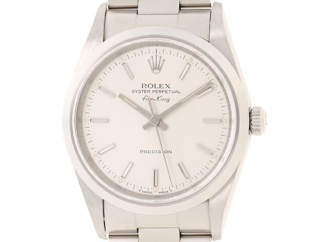 【送料無料】ROLEX 時計 エアキング 14000　U番　オートマチック メンズ　SS【430】【中古】【大黒屋】