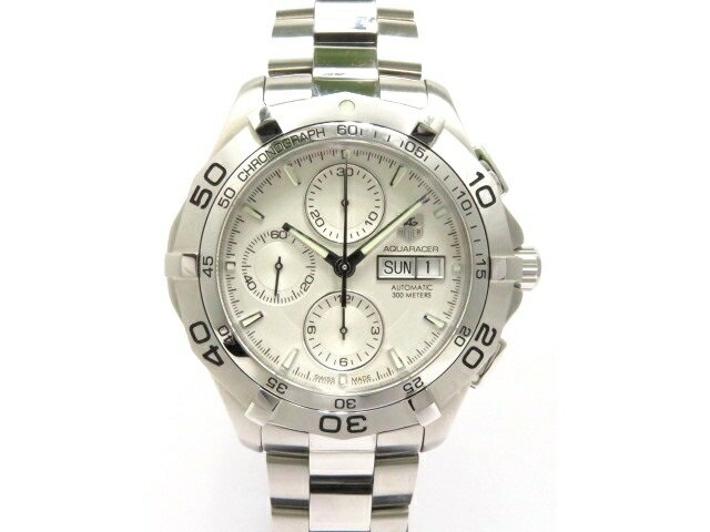【送料無料】TAG HEUER タグ・ホイヤー アクアレーサー クロノグラフ デイデイト CAF20 ...