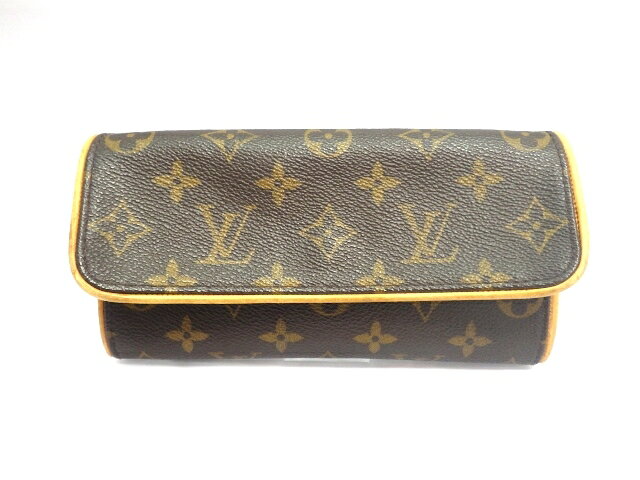 LOUIS VUITTON　ルイヴィトン　バッグ　ポシェット・ツインPM　M51854　ショルダーバッグ　モノグラム　【471】【中古】【大黒屋】