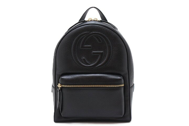 樂天商城 - GUCCI グッチ バッグ ソーホー インターロッキングG リュック・デイパック ブラック レザー バッグ 536192 リュック・デイパック レザー ブラック レディース【中古】