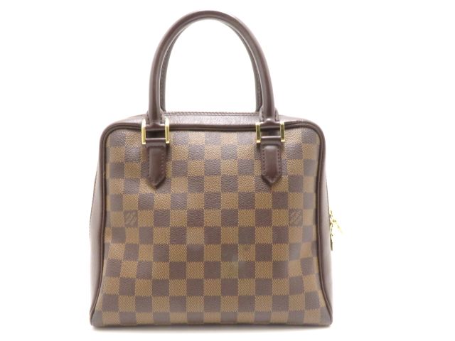乐天商城 - LOUIS VUITTON ルイ・ヴィトン バッグ ブレラ ダミエ バッグ N51150 ハンドバッグ/ダミエ ブラウン レディース【中古】