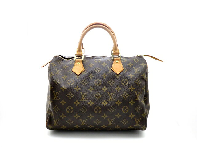 LOUIS VUITTON - LOUIS VUITTON ルイ・ヴィトン バッグ スピーディ30 モノグラム バッグ M41526 ボストンバッグ モノグラムキャンバス ブラウン レディース【中古】