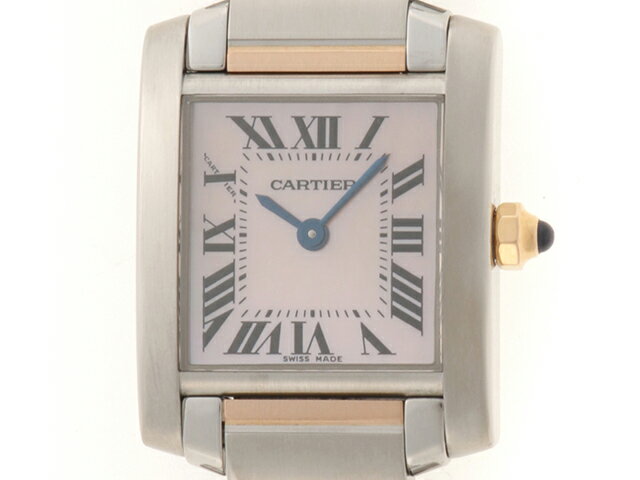 CARTIER カルティエ ウォッチ タンクフランセーズ SM 時計 W51027Q4 腕時計 ステ ...