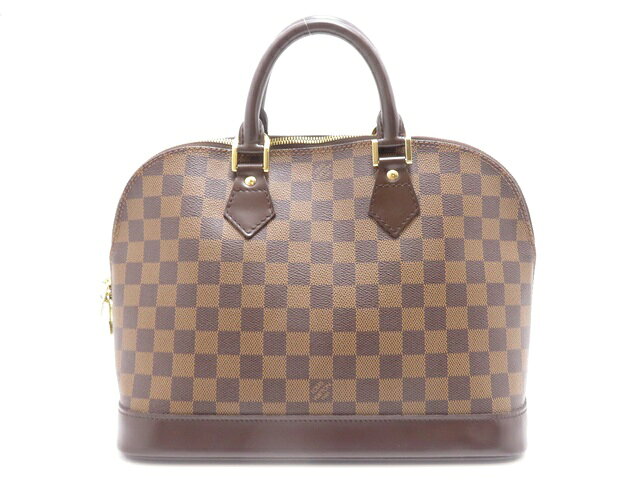 ■商品情報 メーカー LOUIS VUITTON/ルイ・ヴィトン 形状/駆動方式/細目1 ハンドバッグ モデル/品目 バッグ アルマ ダミエ バッグ 型番 N51131 生産国/生産年 フランス カラー ブラウンブラウン x ブラウン 素材 ダミエキャンバス サイズ W約31cm x H約23cm x D約16cm ランク 中古B コメント 【商品番号】#2148104133120【ブランド】LOUIS VUITTON/ルイ・ヴィトン【形状】ハンドバッグ【モデル名】バッグ アルマ ダミエ バッグ【素材】ダミエキャンバス【カラー】ブラウンブラウン x ブラウン【型番】N51131【サイズ】W約31cm x H約23cm x D約16cm【ランク】中古B 【付属品】本体のみ【状態】表面：小キズ、焼け、スレ、型崩れ ハンドル・ストラップ：キズ、小キズ、薄汚れ、スレ、シワ コーナー：小キズ、薄汚れ、スレ 内側：小キズ、薄汚れ、スレ 金具部分：キズ、小キズ、薄汚れ、スレ、歪み ファスナー部分：キズ、小キズ、薄汚れ、スレ におい：古い匂い 全体的に使用感の見受けられる商品となります。 鞄のクチ部分が上側に出っ張っている型崩れがあります。 加えて、全体的に歪んだフォルムになっており、形が崩れている事が確認できます。 そのため、ファスナーの開閉の際に波打っている為、開け閉めに手間がかかります。 全体的に小傷が多く、ヌメ革部分は光りに当てると複数の傷が浮かび上がります。 【ご購入時の注意点】※店頭同時販売の為、写真に掲載できていない小キズ等がある場合がございます。※商品画像は、実際の商品と色・質感等が若干異なる場合があります。又パソコンのモニター環境により色が異なって見える場合がございますので、予めご了承下さい。※当社で扱う商品は全て中古品(二次流通品)の為、必ず使用感やダメージはございます。また中古品の性質上、全てのダメージを掲載する事はできません。 ■取扱店舗 ※商品に関するお問い合わせはこちら 新宿二番館 TEL:0120-787-673 営業時間:11:00～20:00 Mail:shinjuku2@daikokuya78.co.jp