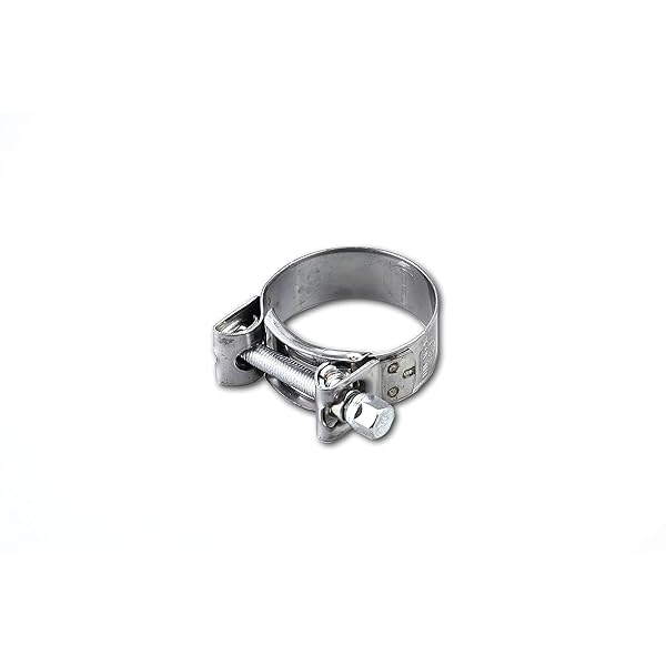 バイク マフラーバンド マフラークランプ 43-47mm バンド:ステン/ボルト:スチール 209-2602