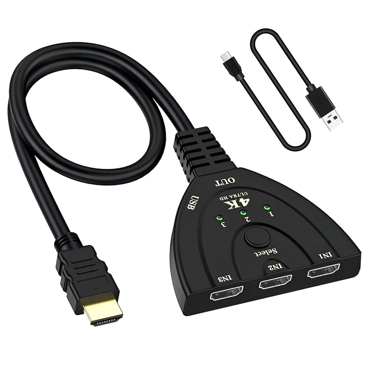 Chayoo HDMI ؂ւ 31o z HDMI av ZN^[ hdmi ₷ @ hdmi[q  HDMI|[gs 4K1080p3Df I[fBI Fire TV StickAXboxAPS3/4/5AHDTVADVDAPCATVAProjectorȂHDMI[q̓ڂ̋@ɑΉ