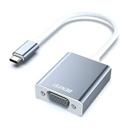 BENFEI USB-C-VGAアダプター、Thunderbolt 3/4（USB Type C）-VGAアダプター、HD 1080P タイプc VGA 変換アダプター iPhone 15 Pro/Max, MacBook Pro/Air 2023, iPad Pro, iMac, S23, XPS 17 などに対応…