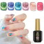 Biutee ジェルネイル ネイルカラー ラメ入り キラキラ 6色*8ml UV/LED対応 マグネットネイル ジェルネイル カラージェル キャツアイジェル 猫目ジェル 微粒子ラメ ダイヤモンドジェル 磁石付き 眩しい 輝き