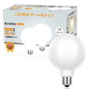 DSLeben LED電球 100W形相当 昼白色 E26口金 一般電球 ボール球形 全方向タイプ エジソン電球 2個入り 省エネ 密閉形器具対応 断熱材施工器具対応 調光器非対応