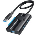 商品情報商品の説明主な仕様 【SATA USB3.0変換】ABLEWEのsata usb変換ケーブルを用いて、2.5インチ/3.5インチHDD/SSDドライブをPCに簡単に接続でき、HDDファイルのバックアップや伝送などの操作をより高速に実現できます。対応ドライブ：2.5"/3.5" HDD、SSD、 対応しないドライブ：DVD、CDドライバー、BDドライブ、内蔵型光学ドライブbr【最大容量12TB対応】最大12TBまでの大容量HDDとSSD、SATA 12 3に対応し、USB3.0 SATA3を通じてさらに転送速度が6Gbpsに達します。USB 3.0ポートX3のを搭載しています。ATAデバイスと3つのUSBデパイス(例えばキ一-ボ一 ド、マウス、USBメモリ)を同時に接続可能。br【思い出のデータ取り出せ】手持ちのSATAからデータ抜き出しに大変便利に活用できました。壊れたPC或いは古いPCのデータを新PCへ移動させ、簡単にタイプの違うHDに使えて便利です。br【便利に使用】このSATA USB 変換アダプタを介して、 SATAドライブをHDTV、ルーター、PS4 / PS3、Xbox、コンピューターなどに簡単に接続できます。ドライバー不要で挿すだけで認識可能です。Windows/Mac OS 両対応、Windows XP / 10/ 8 /7及びMac OS 10.8以降に適用します。br【電源アダプター付き】3.5インチのハードディスクをより安定に動作するために、12V/2A電源アダプタが付属しています。このUSB-SATA変換アダプタと合わせて使用すれば、電力不足の心配はありません。