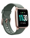 GanRiver スマートウォッチ 万歩計 腕時計型 レディース iphone アンドロイド対応 Smart Watch Women HD画面 長持ちバッテリー 多種類運動モード 歩数計 ストップウォッチ タイマー Line 着信通知 日本語アプリ説明書